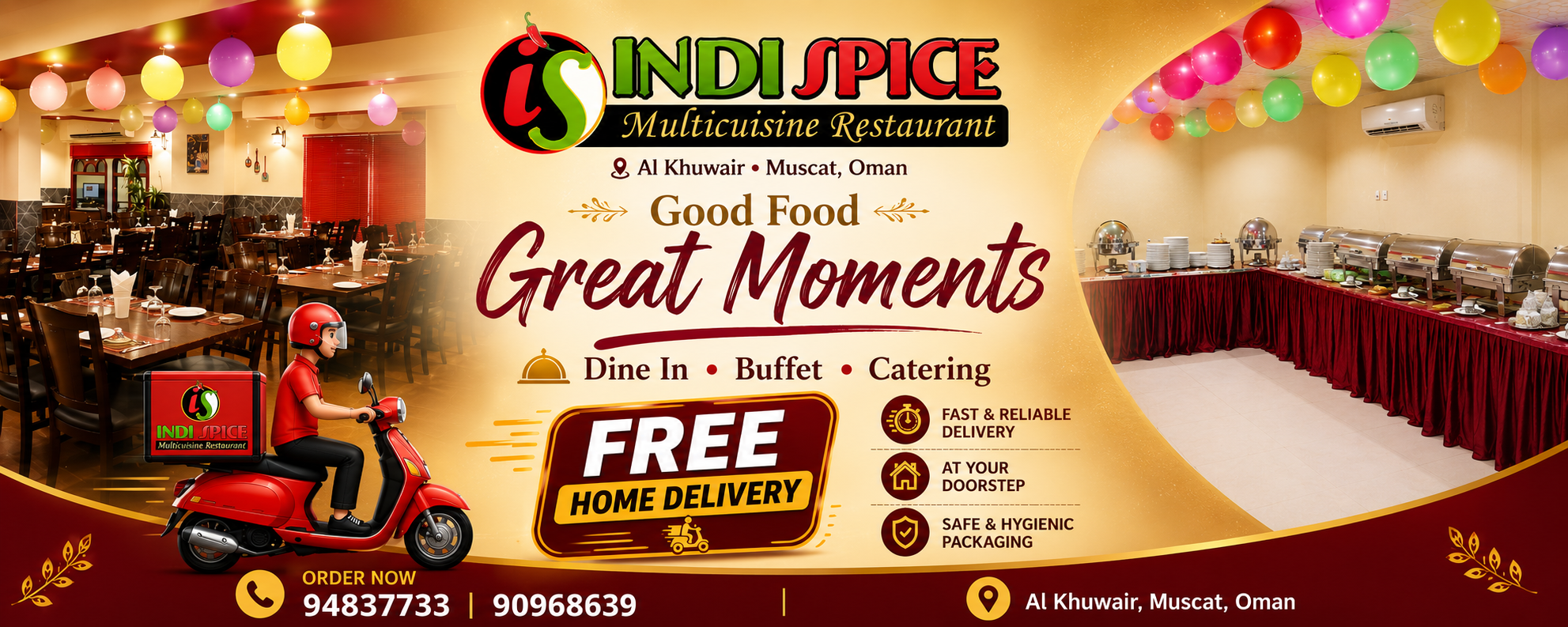 Indi Spice Banner
